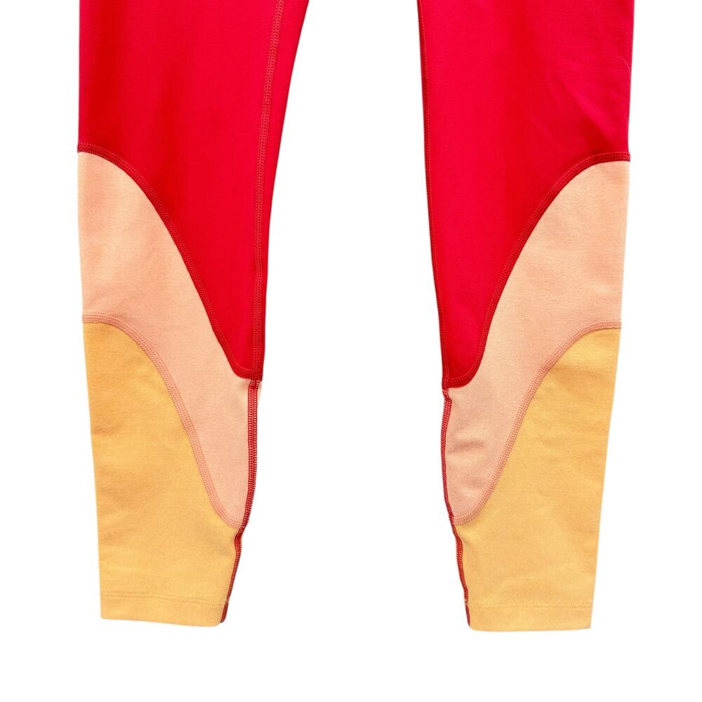 Playground Active Orange Color Block High Waist C… - image 5
